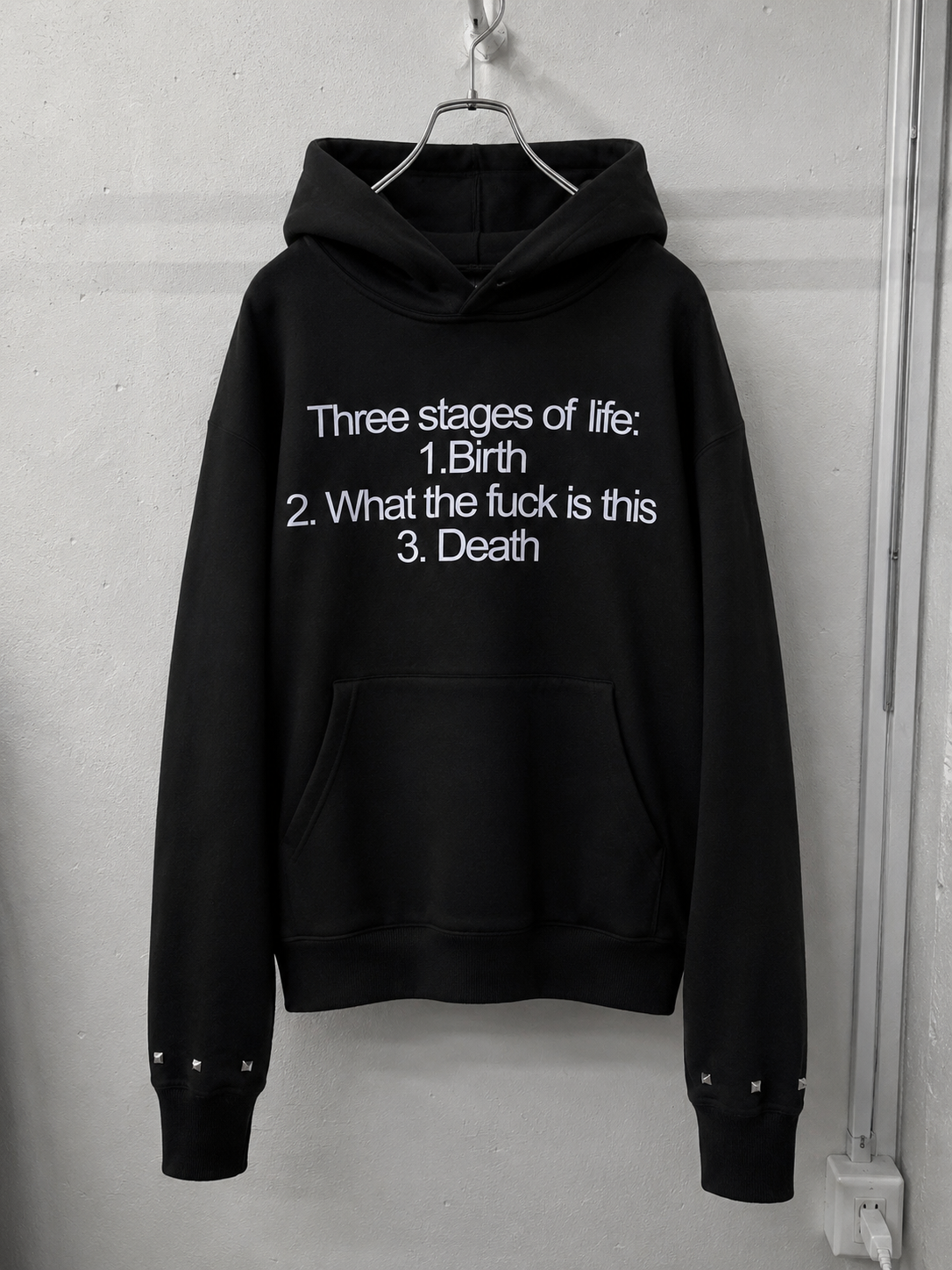 3 stages of life hoodie