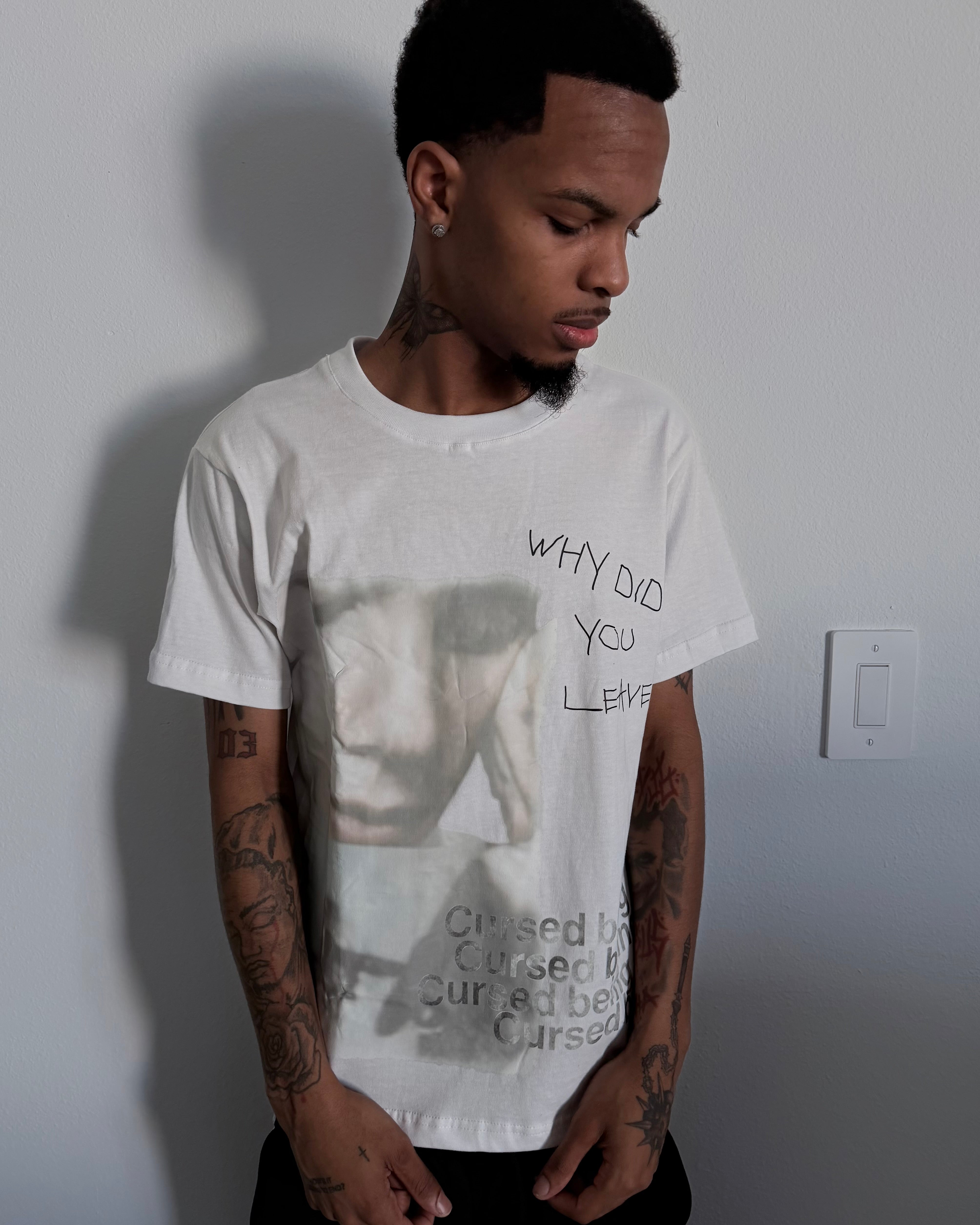 WHY LEAVE? T SHIRT